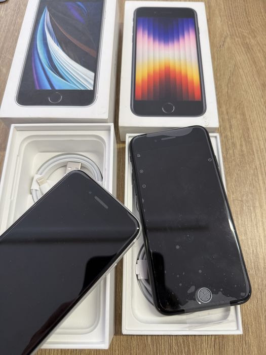 New iPhone SE2 2020 256gb white/ SE3 64gb Midnight