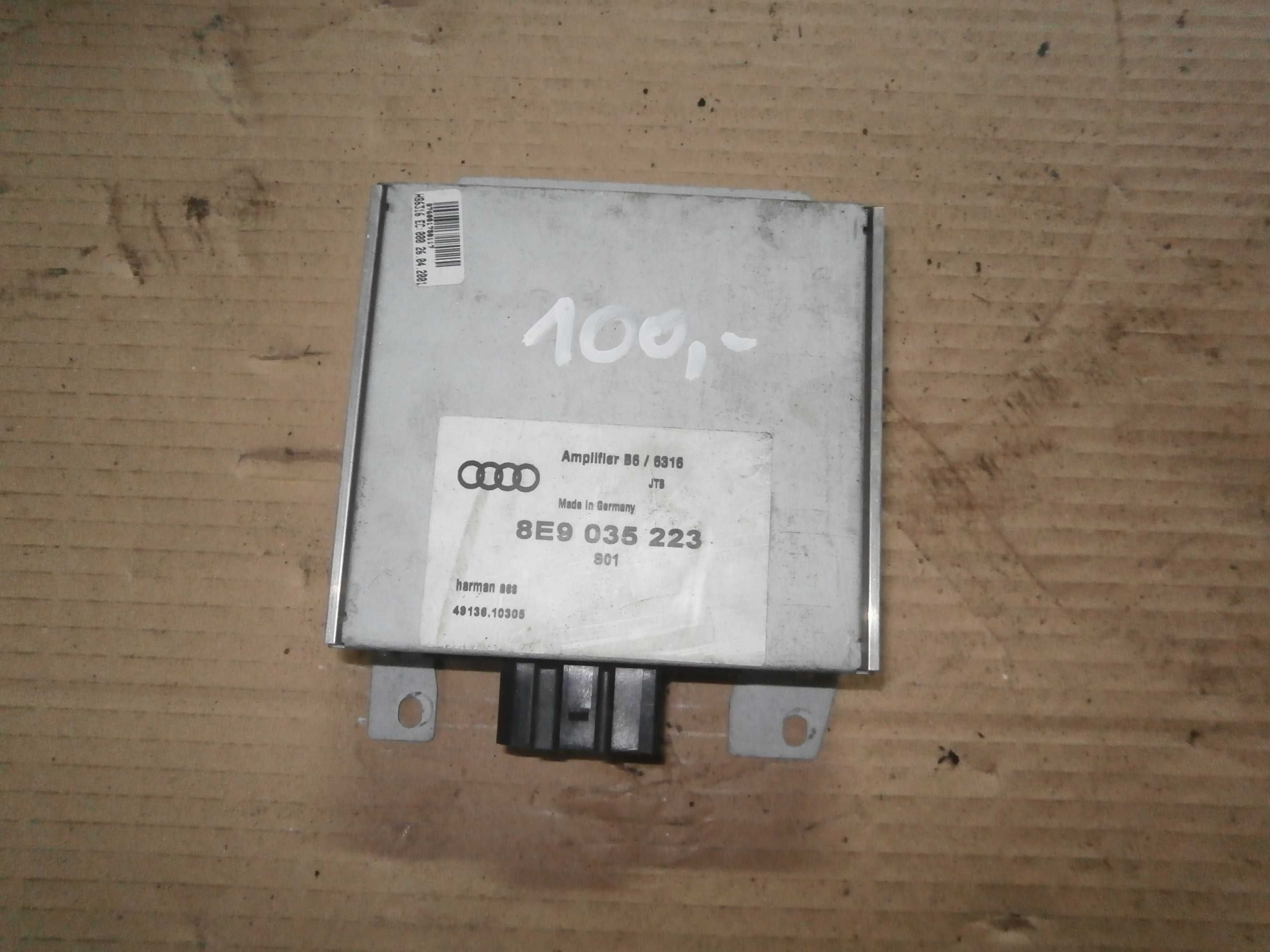 audi a4 b6 wzmacniacz