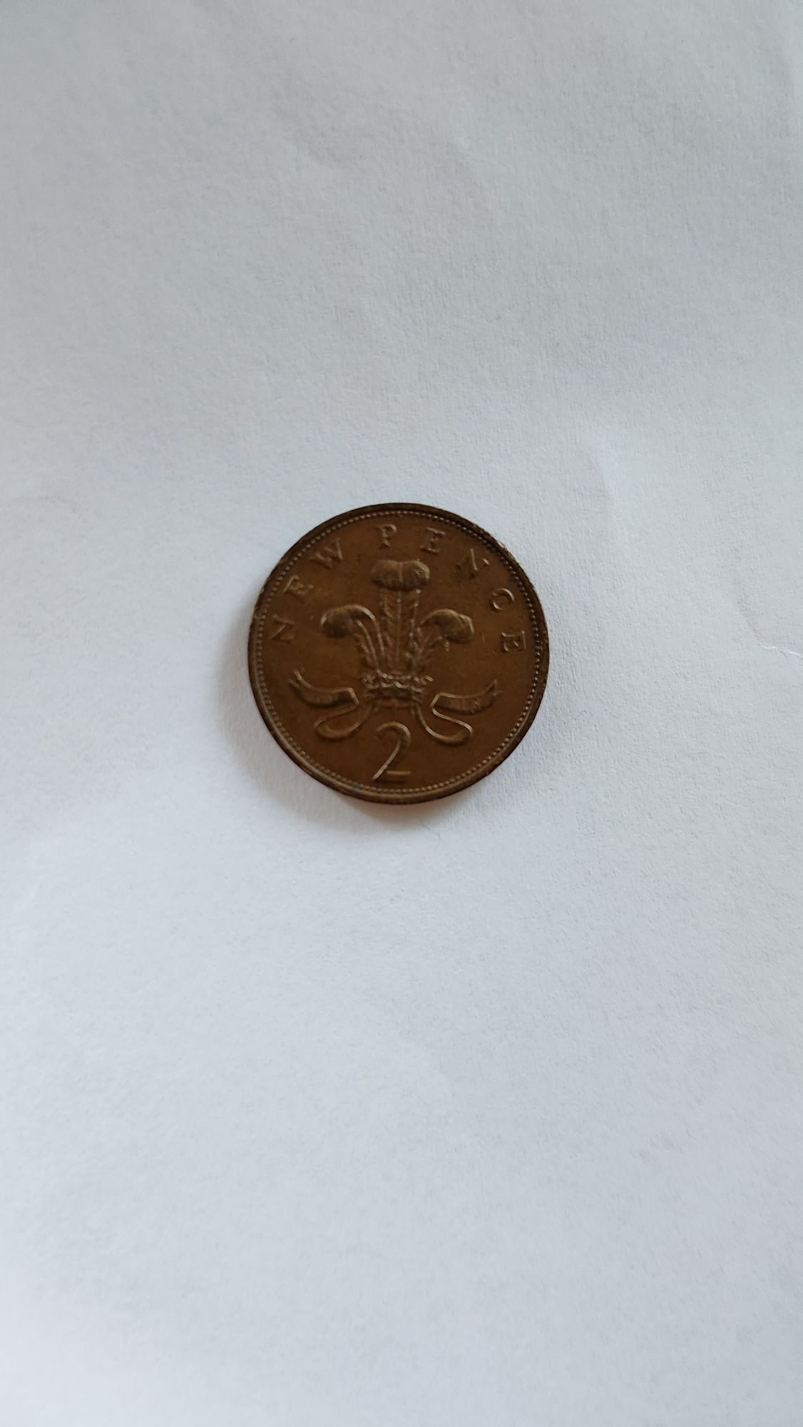 Монета New pence