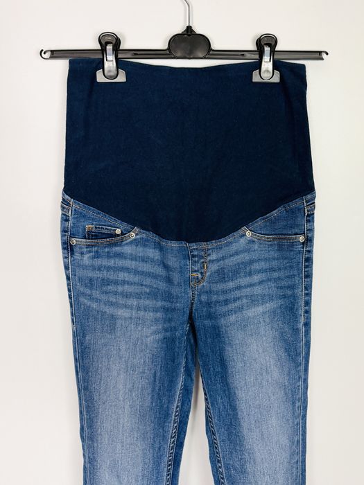 Jasnoniebieskie ciążowe jeansy slim M 38 H&M