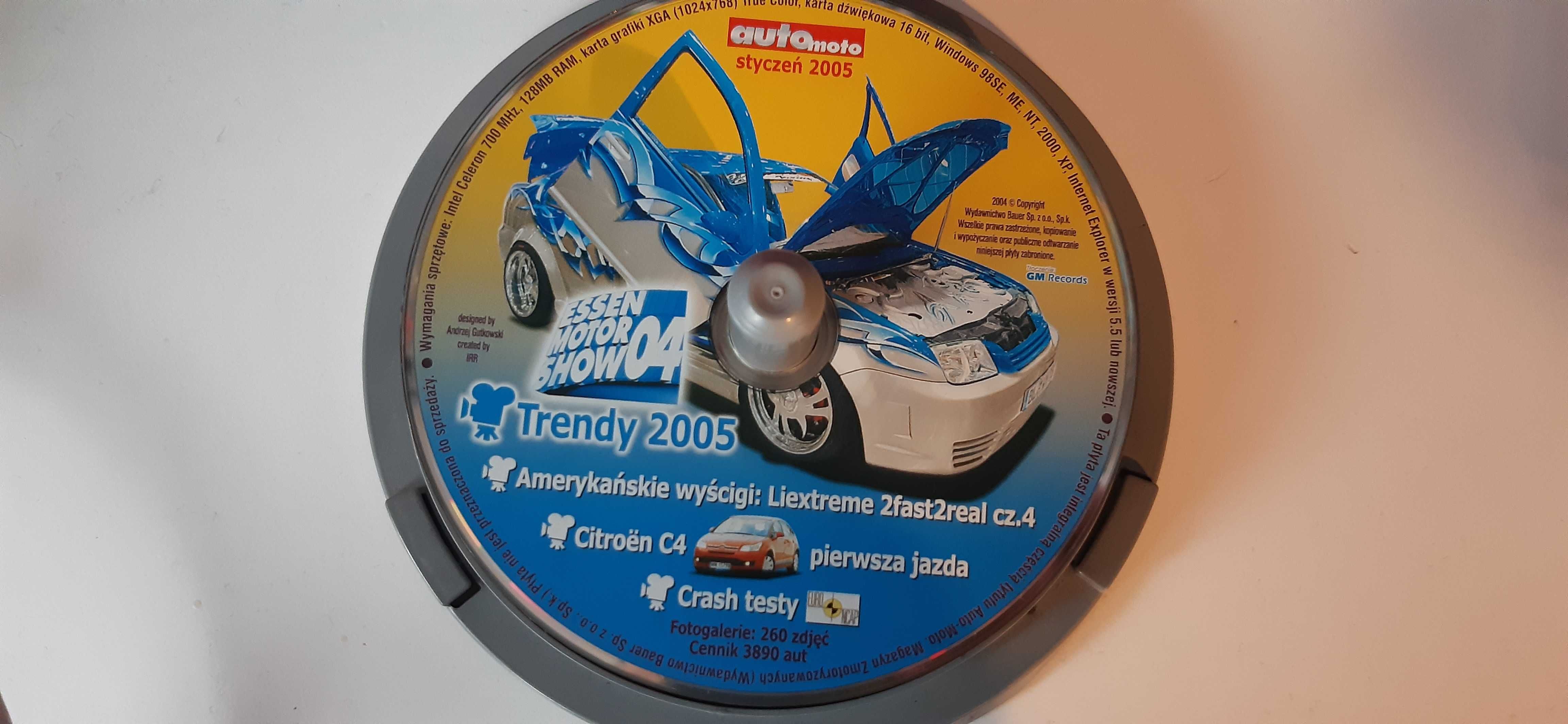 3 płyty dvd/cd motocyklowe i samochodowe dla kolekcjonerów