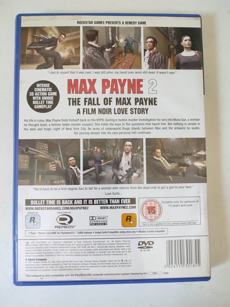 PS2 - Max Payne 2