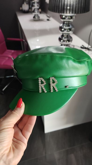 Kaszkiet eko skóra uni nowy