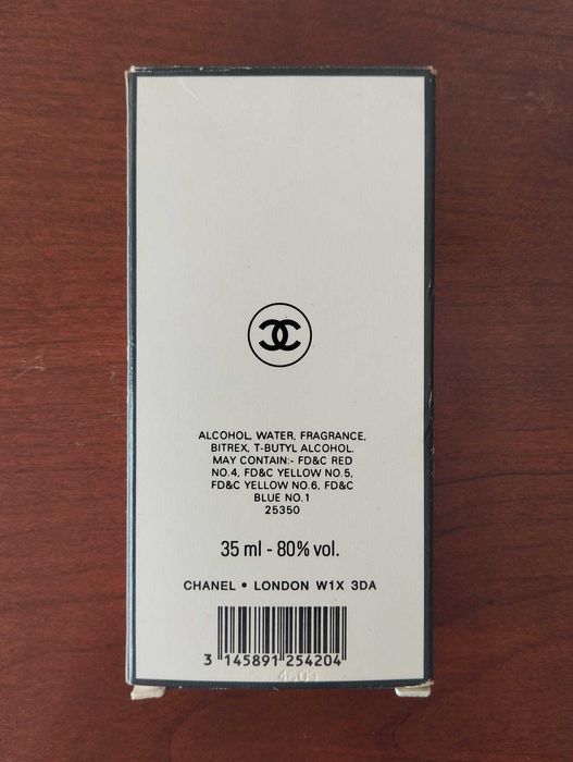 Perfume Chanel nº 5 Vintage