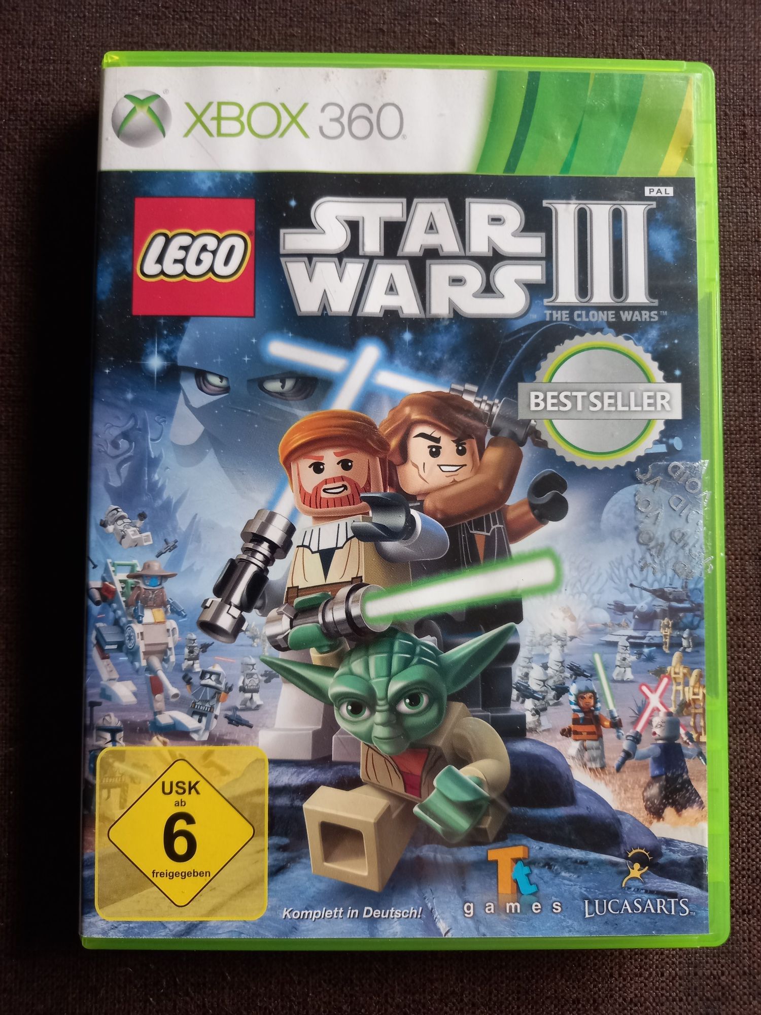 Gra Lego Star Wars 3 na konsolę xbox 360 Gwiezdne Wojny