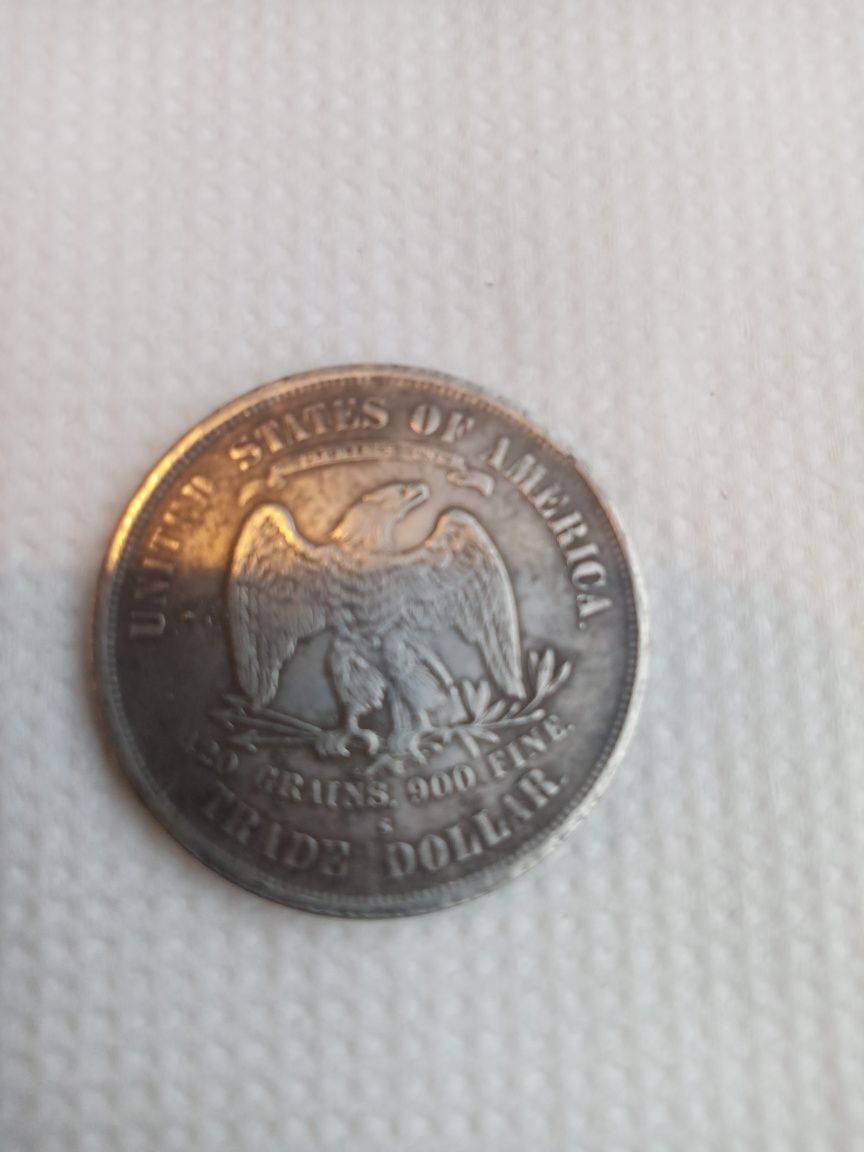 Продаю серебрянную монету 1 доллар 1798 года
