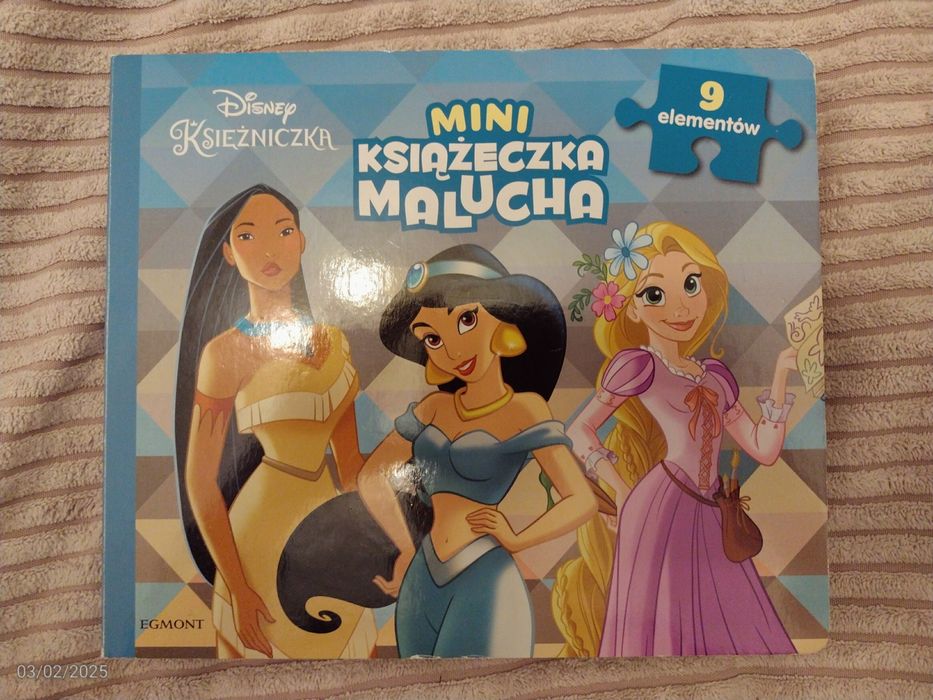 Mini książeczka Malucha Księżniczki Disneya