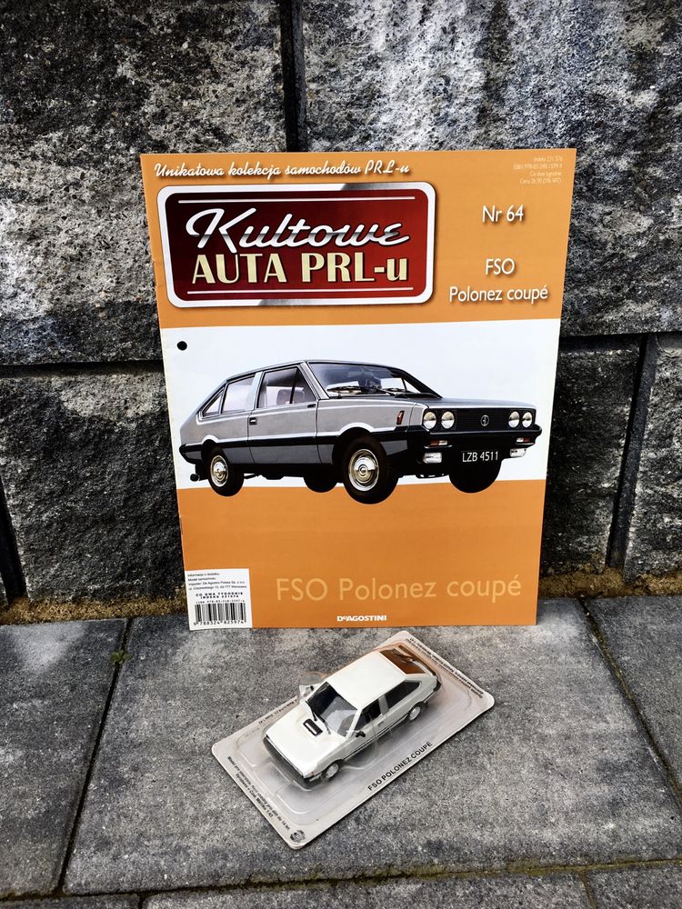Czasopismo, Gazeta - POLONEZ COUPÉ-auta PRL,model,autka,kolekcja