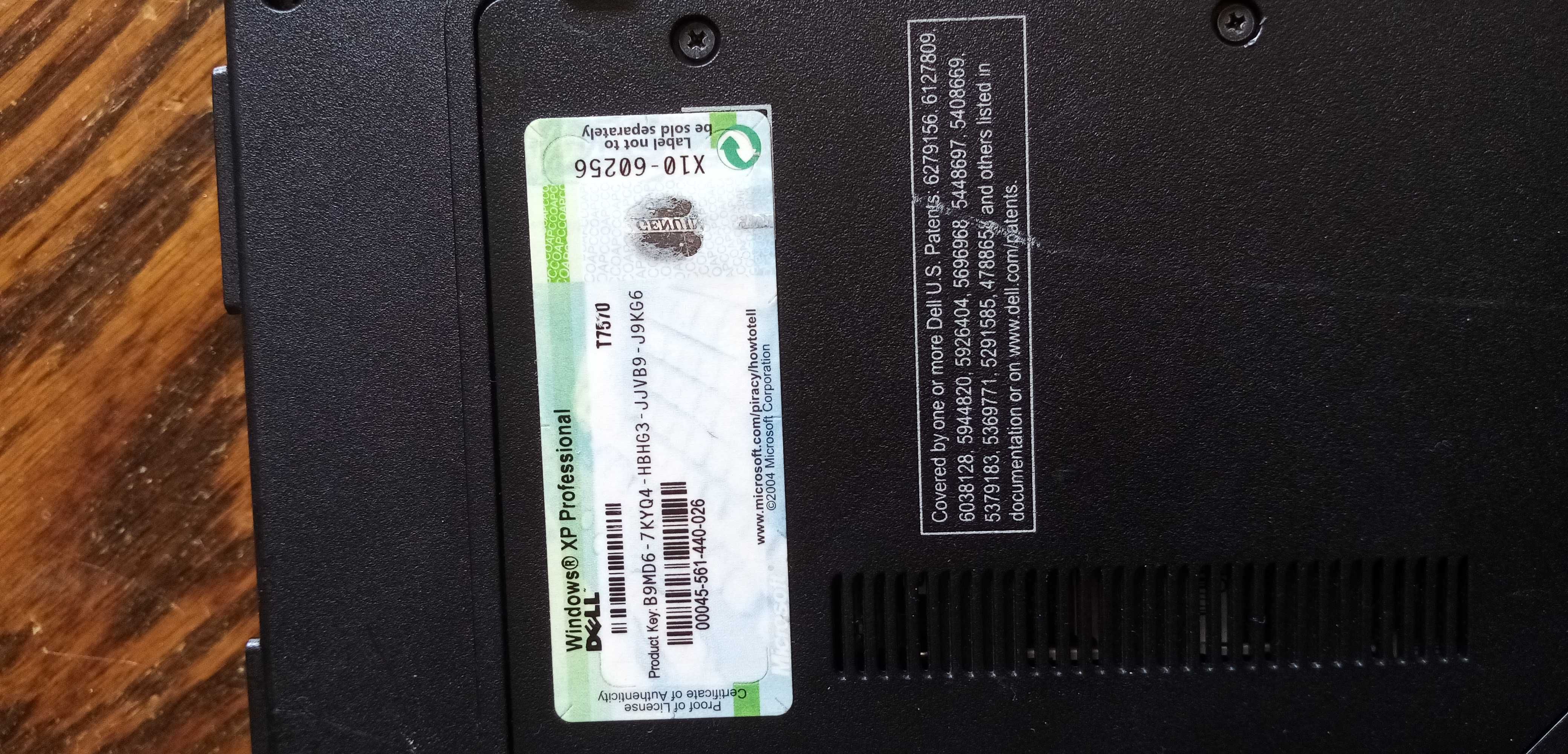 Laptop dell inspiron 6000