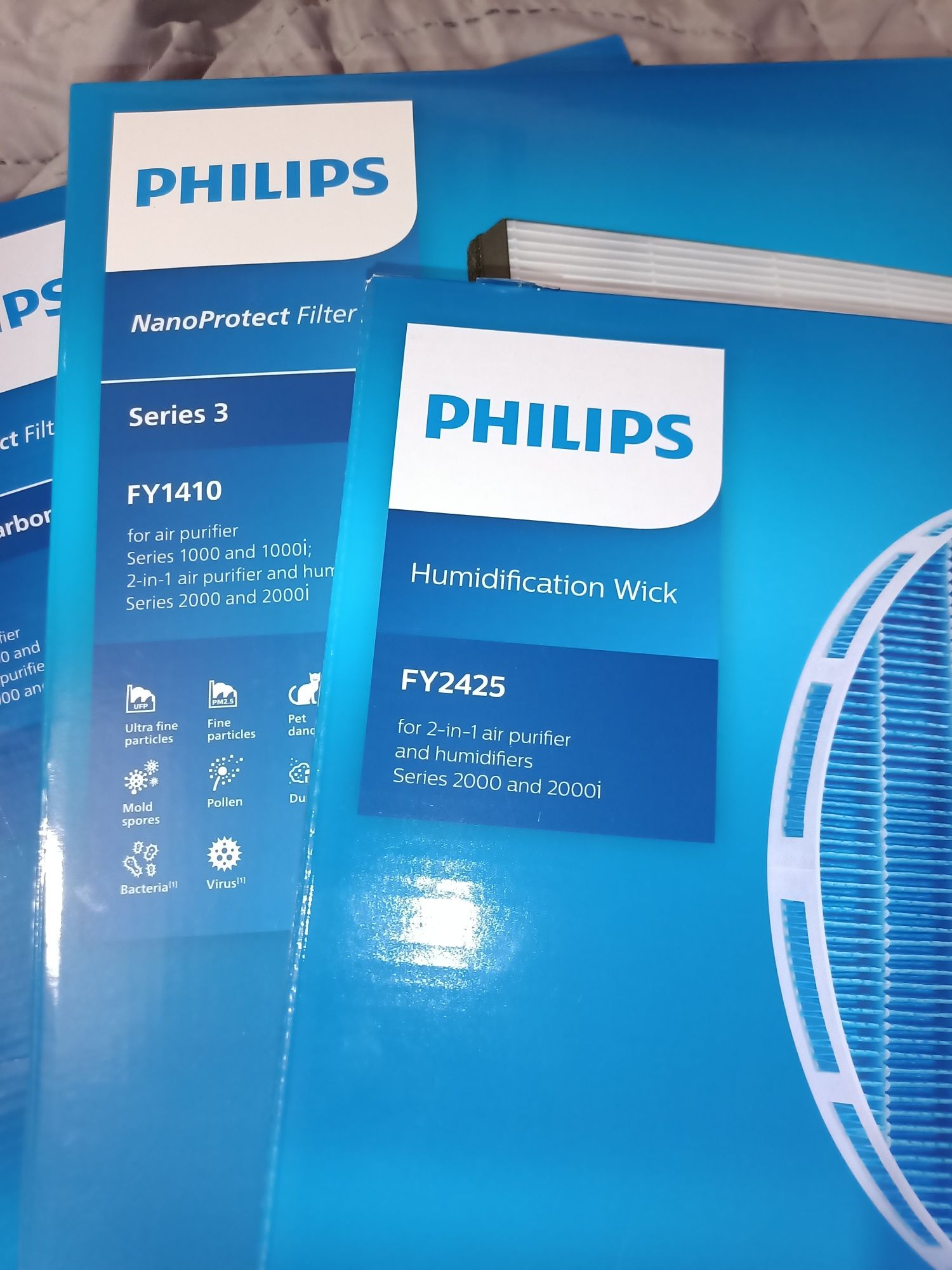 Komplet filtrów Philips: FY2425, FY1413, FY1410