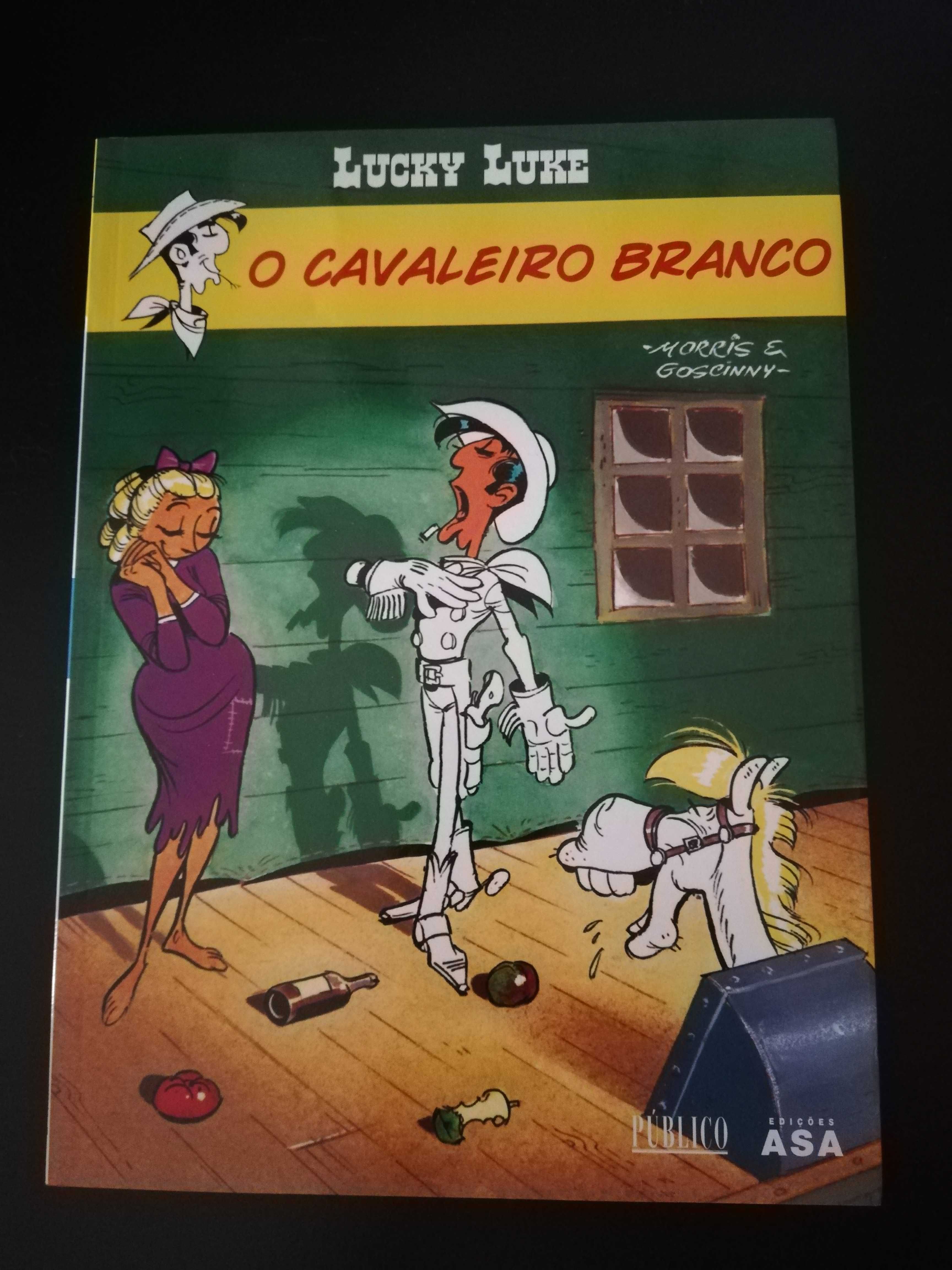 Livros Lucky Luke e Astérix