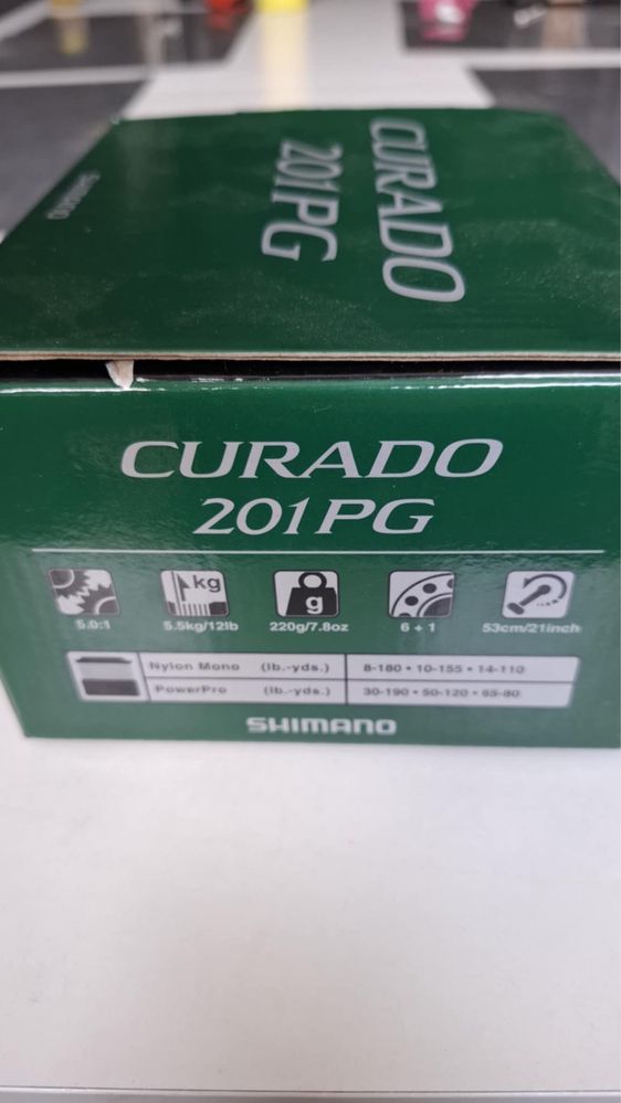 Multiplikator  shimano curado 201k PG