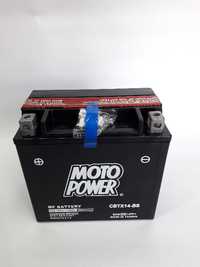 Akumulator CBTX14-BS (YTX14-BS) Moto Power AGM 12V 12Ah 200A