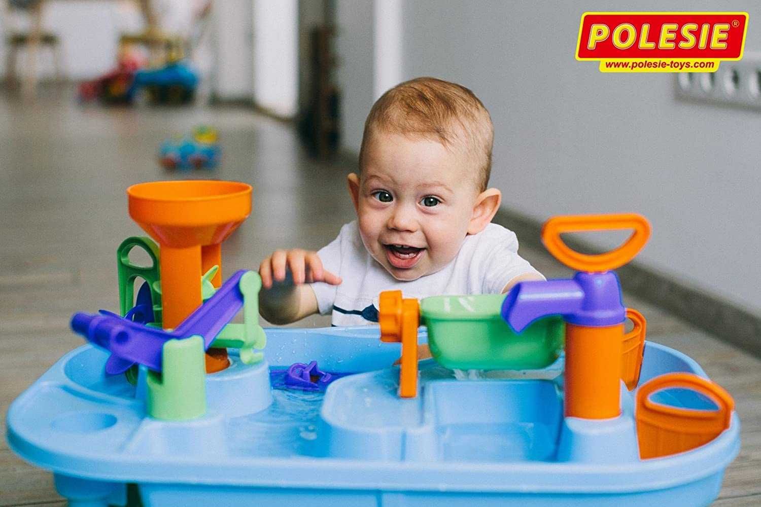 STOLIK WODNY DO KĄPIELI Wanny Ogrodu 3W1 + zabawki