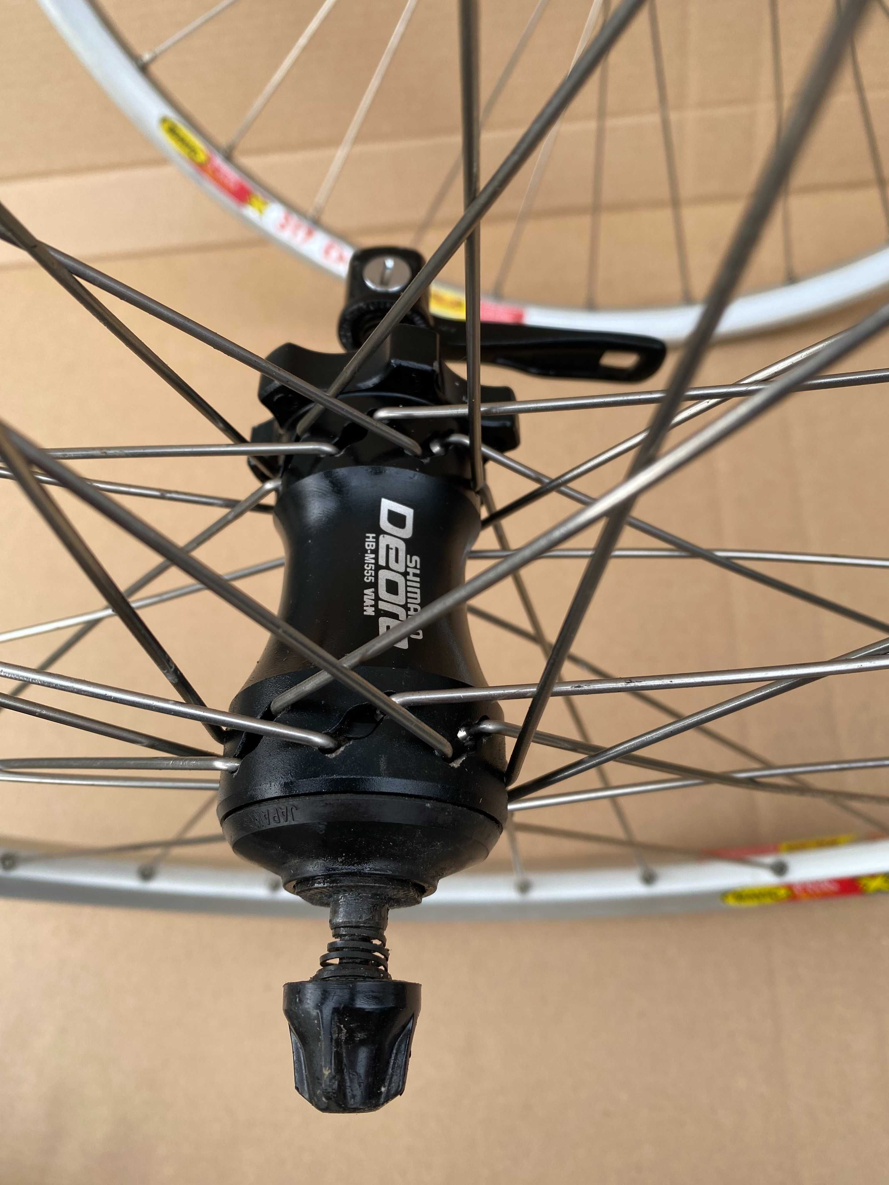 Komplet Kół MAVIC X 317 DISC SHIMANO DEORE FH-M555 Unikat! Koła 26" 9s