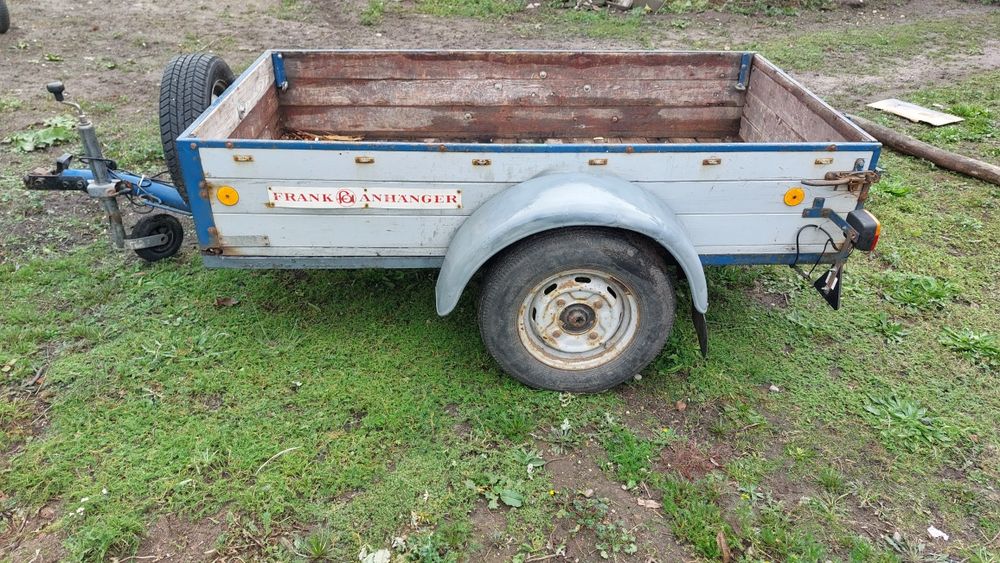 Przyczepka DMC 750KG z dokumentami