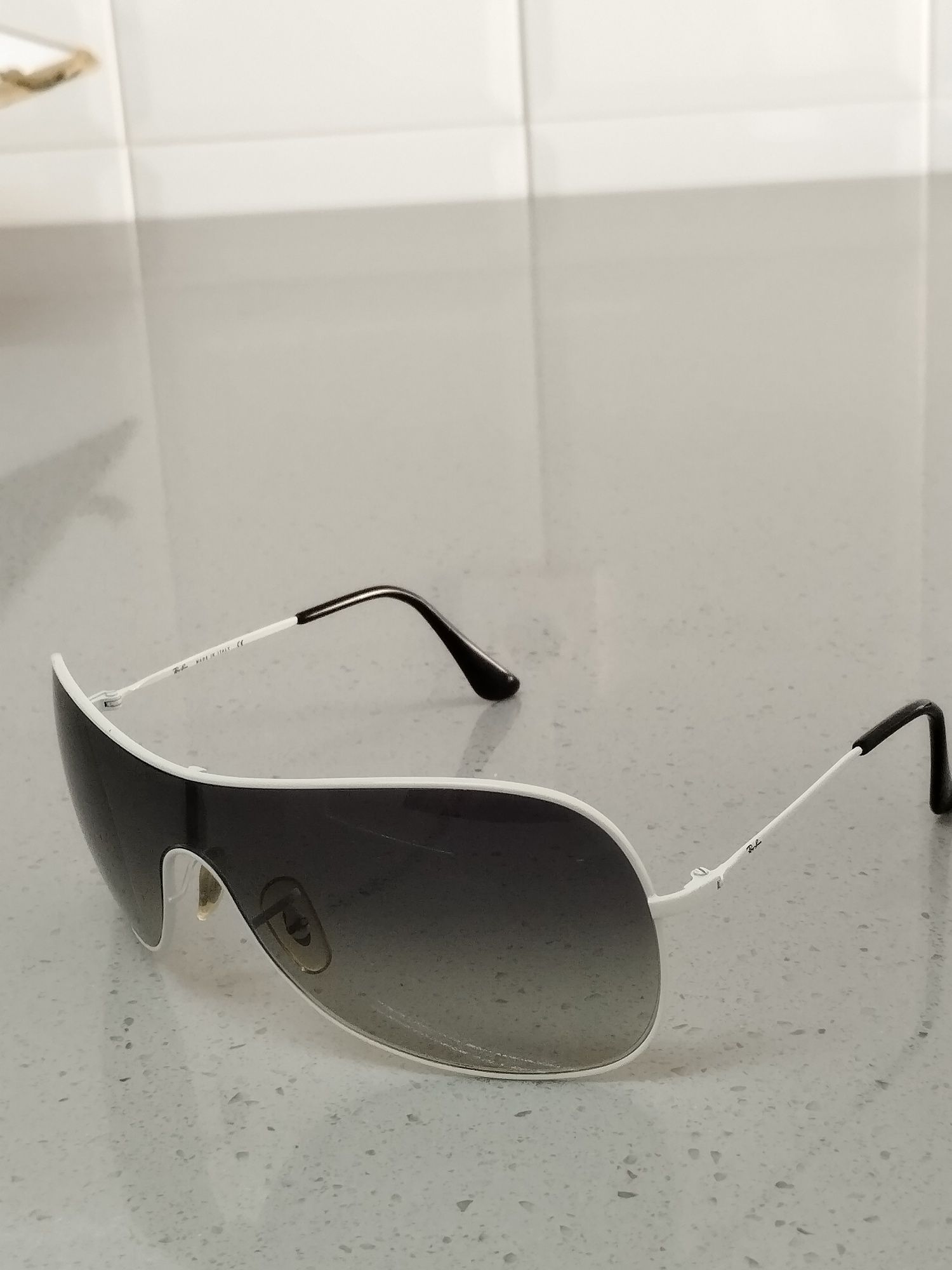 Óculos ray ban originais brancos