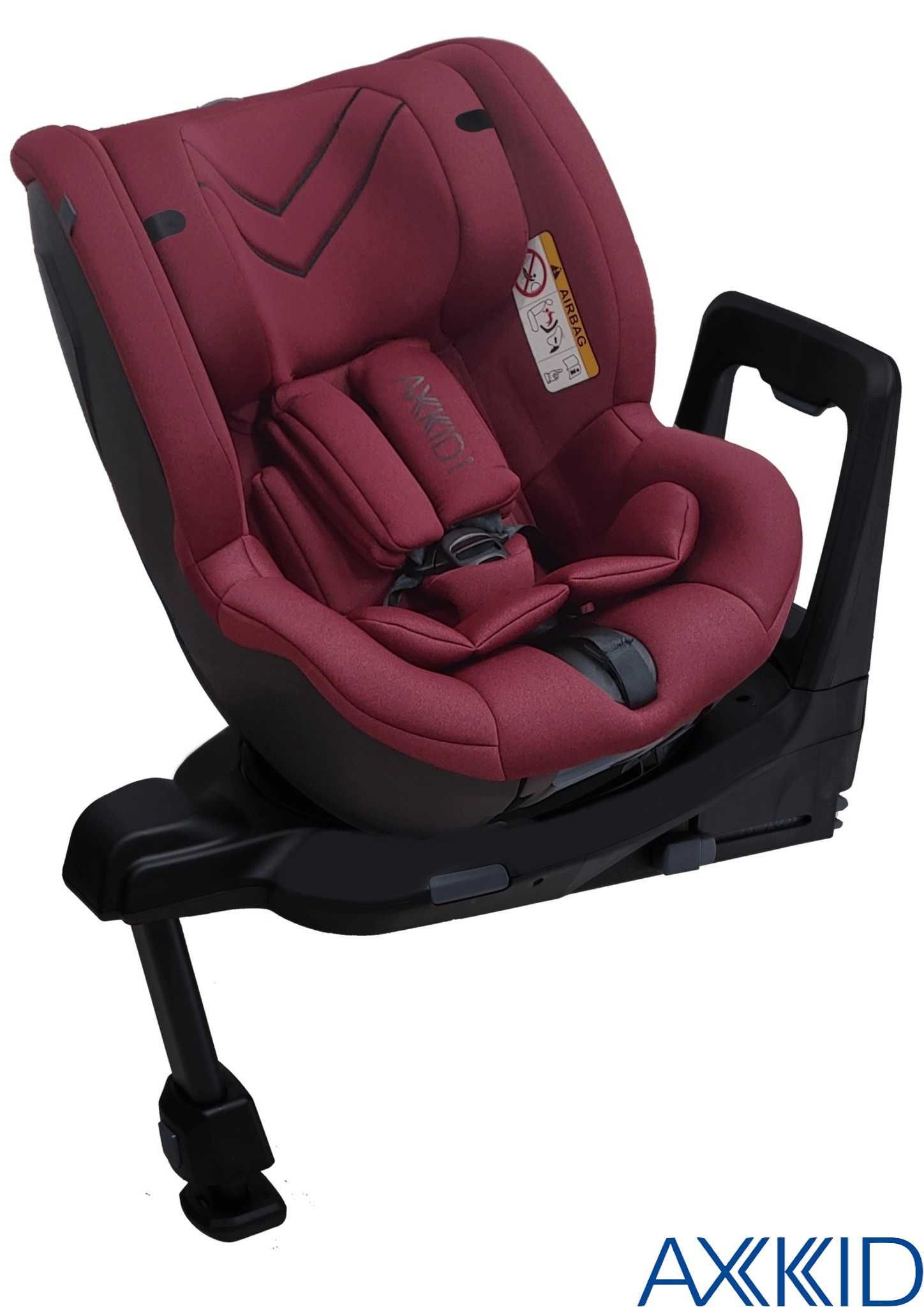 AXKID SPINKID I-SIZE obrotowy fotelik RWF 40-105 cm z ISOFIX