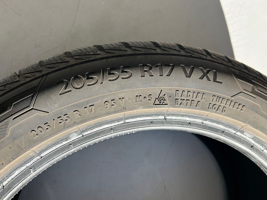 OPONY  Zimowe 205/55 R17 V XL. Barum Polaris 5  - 4 szt