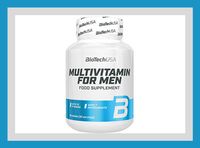 Витамины и минерал BioTech USA Nutrition Multivitamin for Men 60 таб.