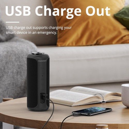 Coluna Bluetooth Element T6 Plus Upgraded Edition 40W