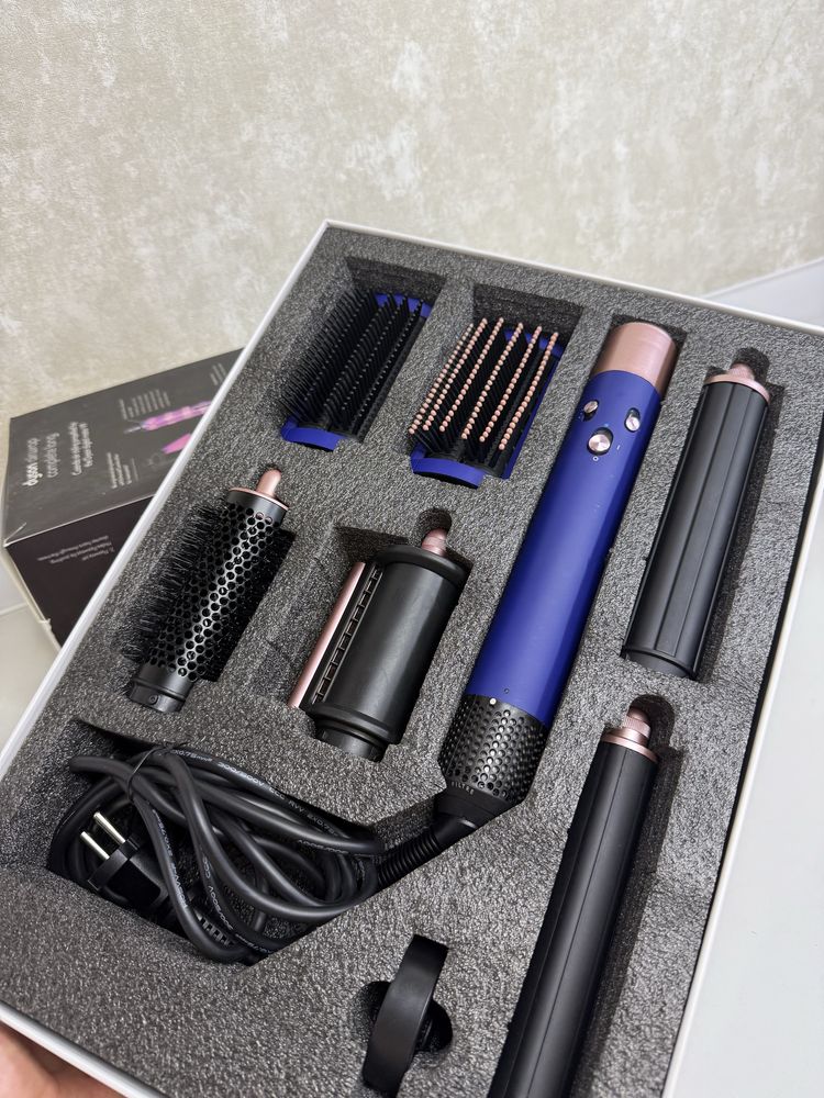 Преміум Стайлер Dyson Airwrap Fuchsia Ceramic Pop Vince Blue Дроп Опт