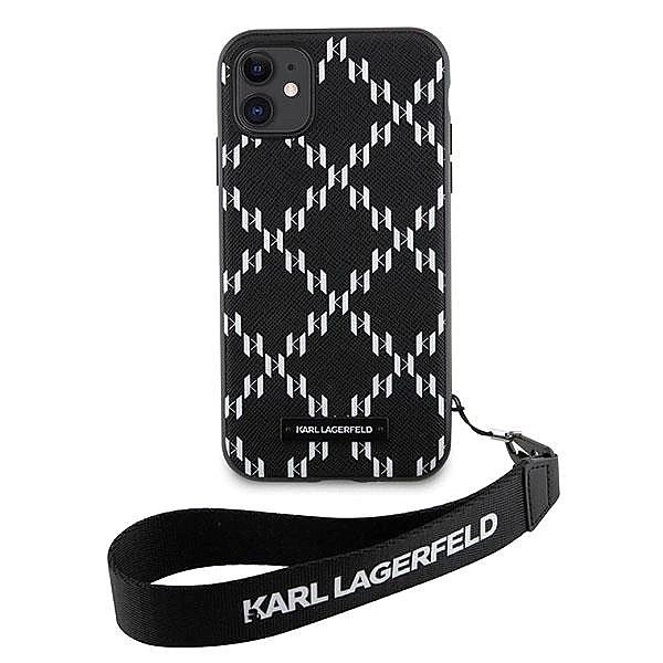 Etui Karl Lagerfeld Monogram Losange Saffiano na iPhone 11 / Xr - czar