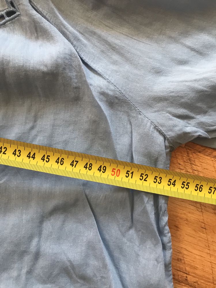 Bluzka oversize H&M bawełna haft angielski S/36