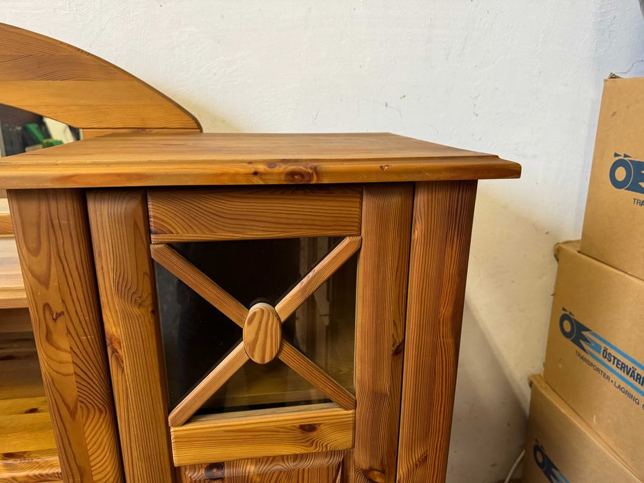 Szafka drewniana kredens komoda sosna