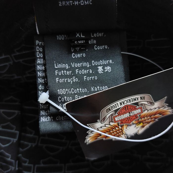 Harley Davidson nowy kaszkiet skóra naturalna r. XL