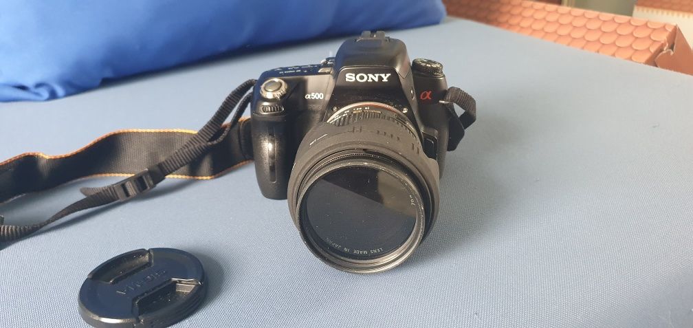 Aparat lustrzanka SONY alfa 500