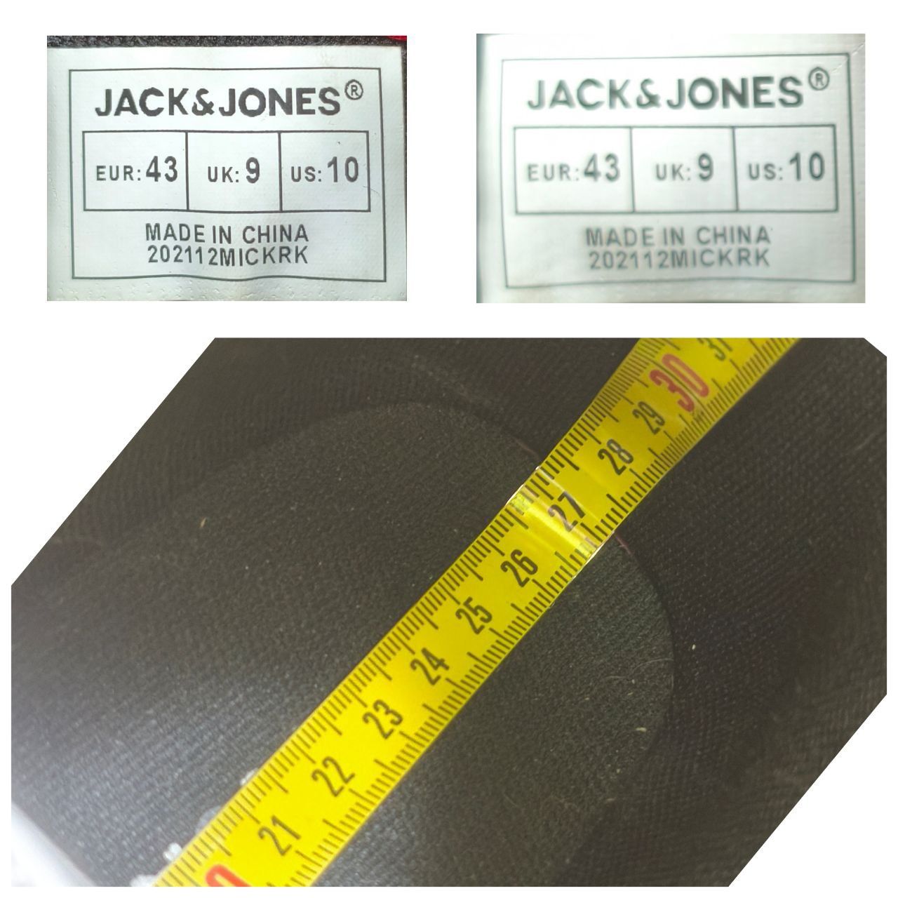 Buty r.43 Jack&Jones męskie wysokie sznurowane