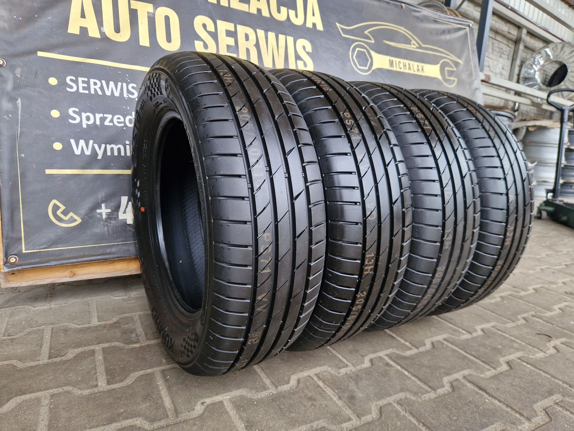 Opony letnie 205/60/16 Kumho Ecsta PS71