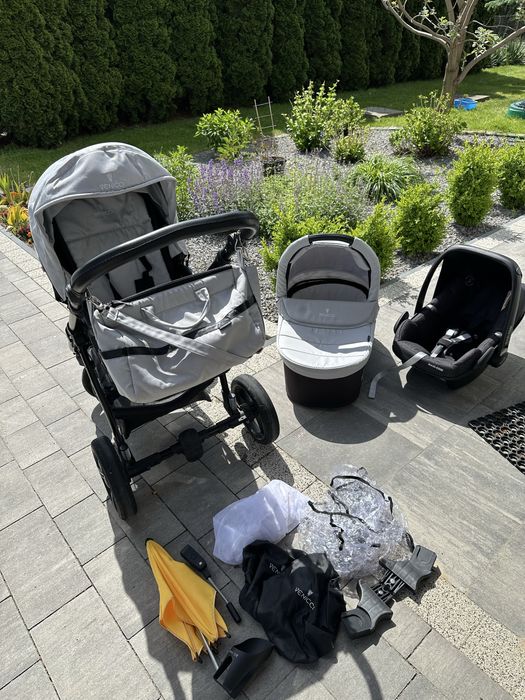 Wózek 3 w 1 Venicci z fotelikiem Maxi Cosi Pebble Pro