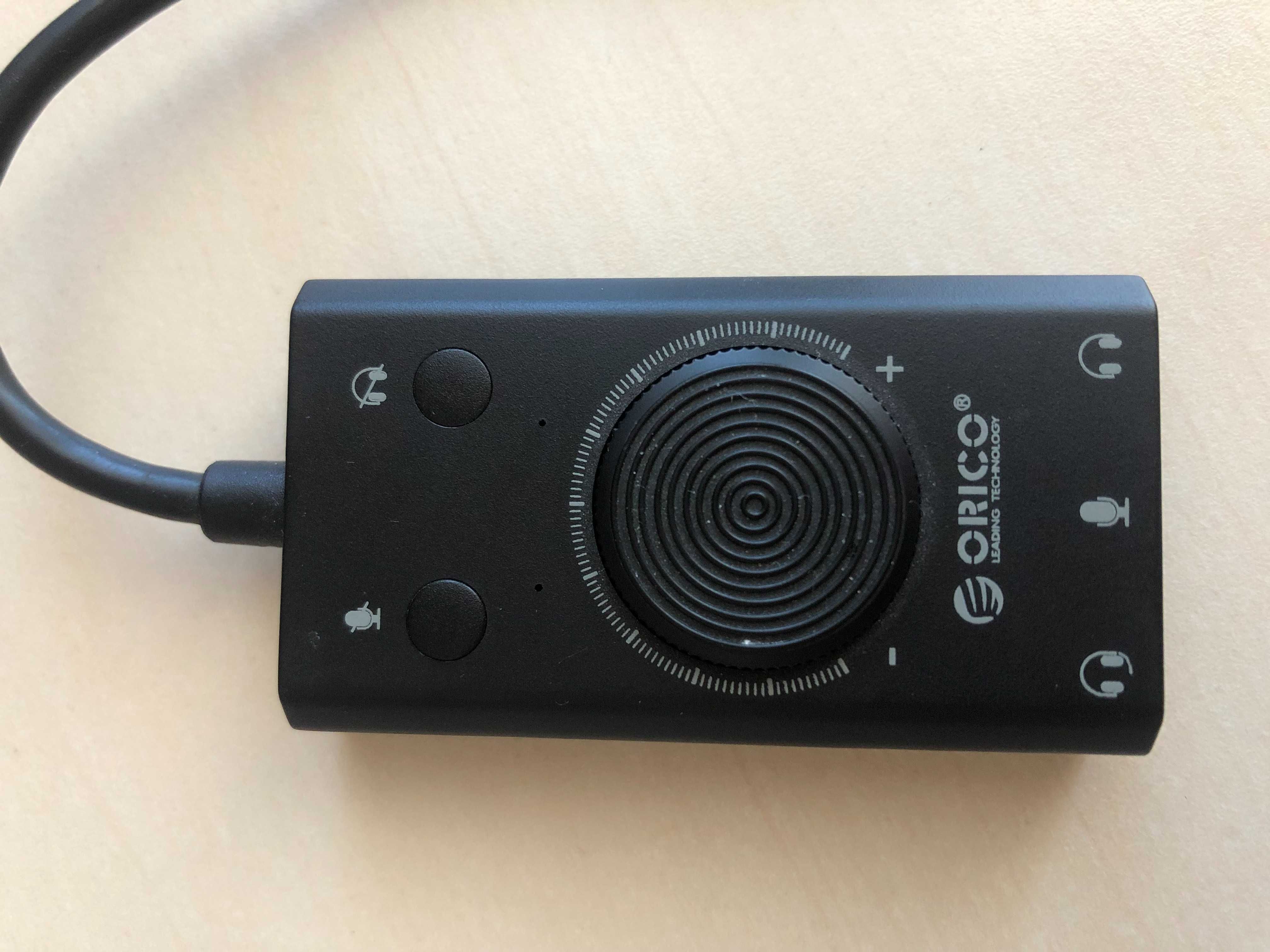 Внешняя звуковая карта Orico USB Sound Card Adapter SC2 Black
