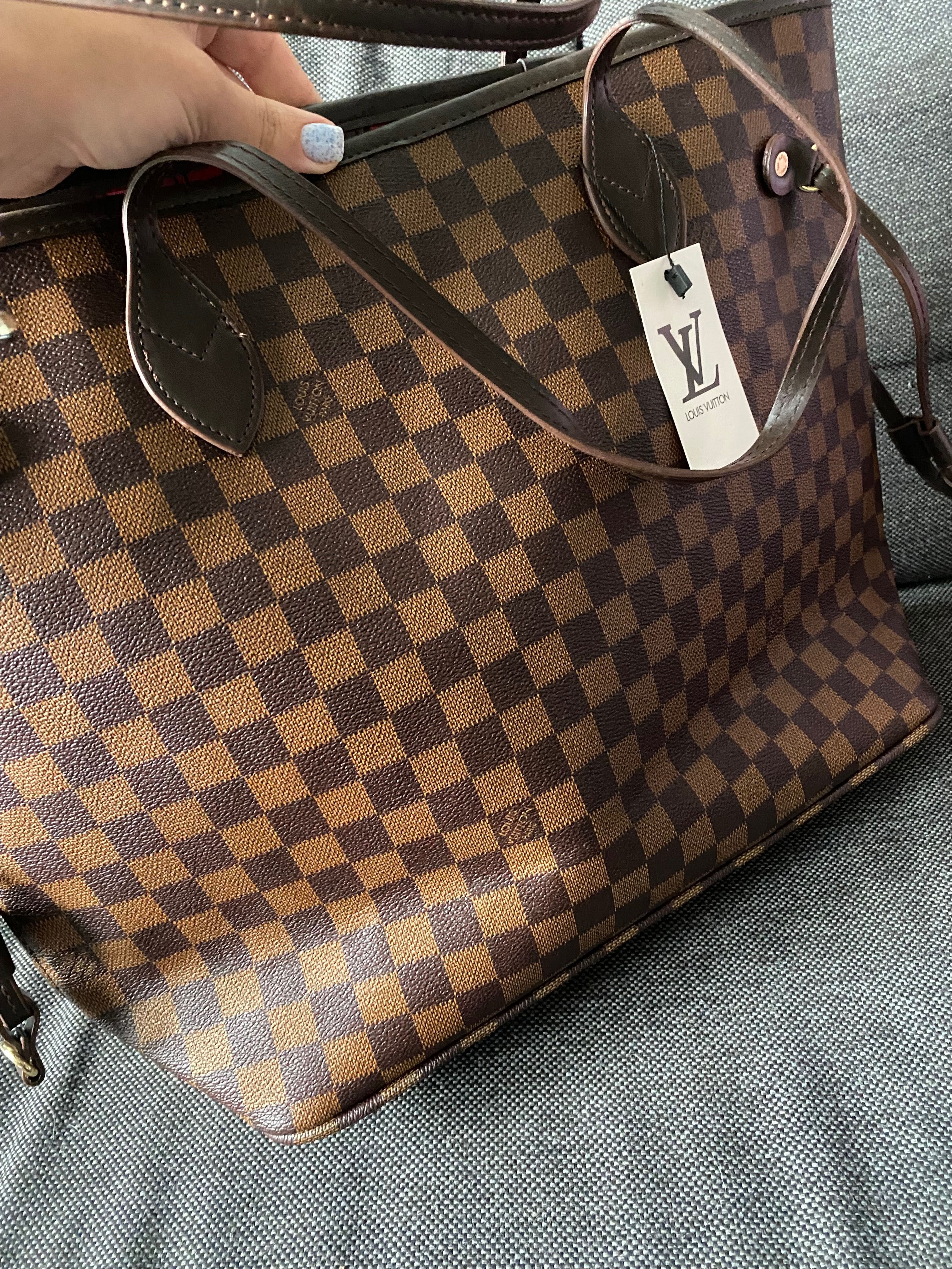 Torebka shoperka louis Vuitton LV premium skóra naturalna