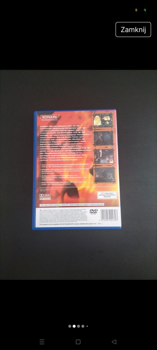 FireFighter F.D.18 PS2