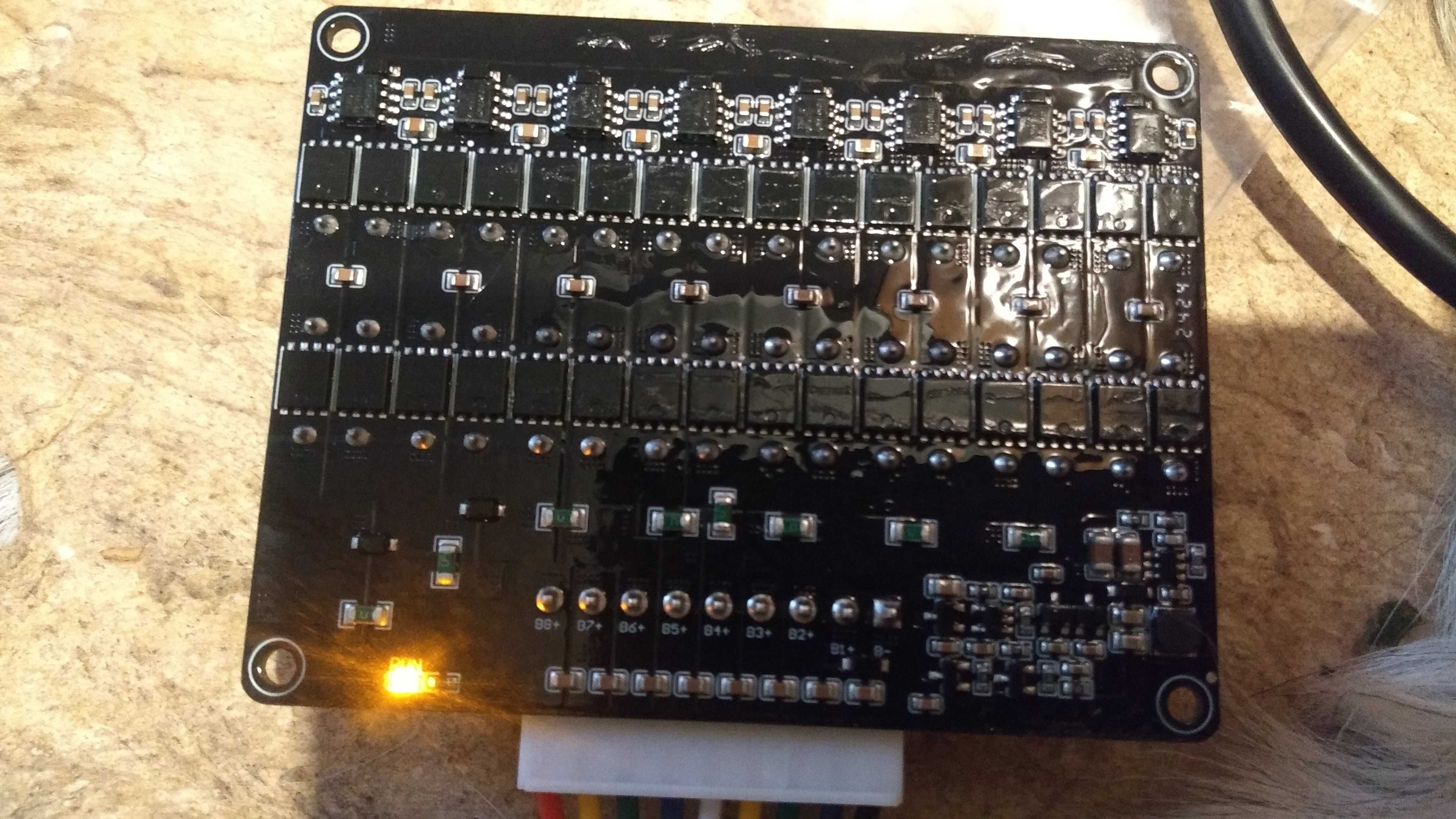 Активний сн27037 балансир конденсаторний 8s Li-ion  Lifepo4 LTO 5A