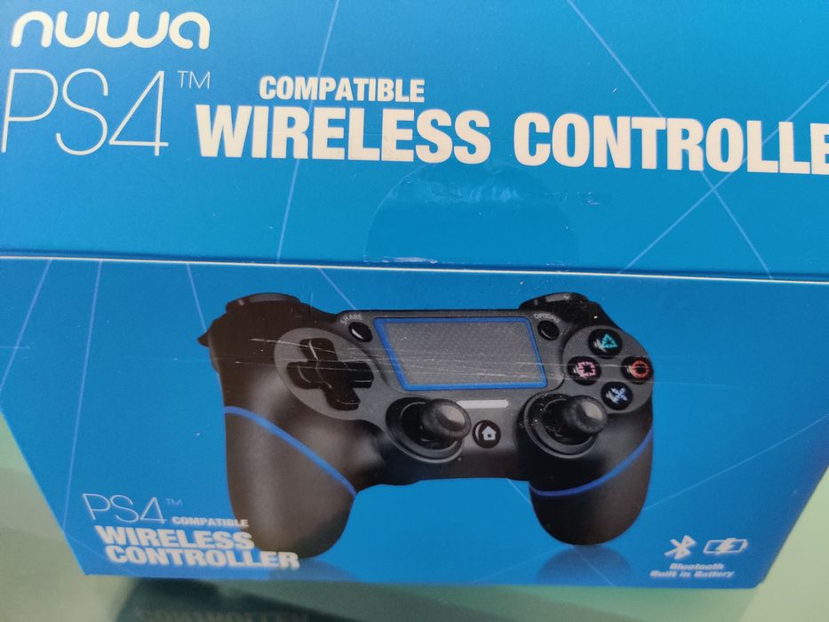 Comando Bluetooth PS4 da marca Nuwa NOVO