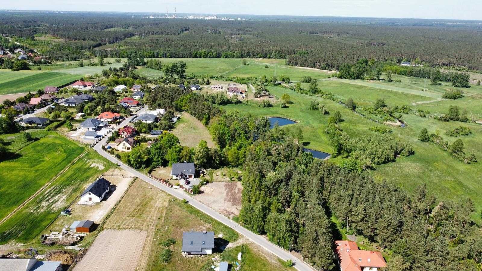 Działka budowlana 1771m2 Machnacz z Warunkami zabudowy Brześć Kujawski