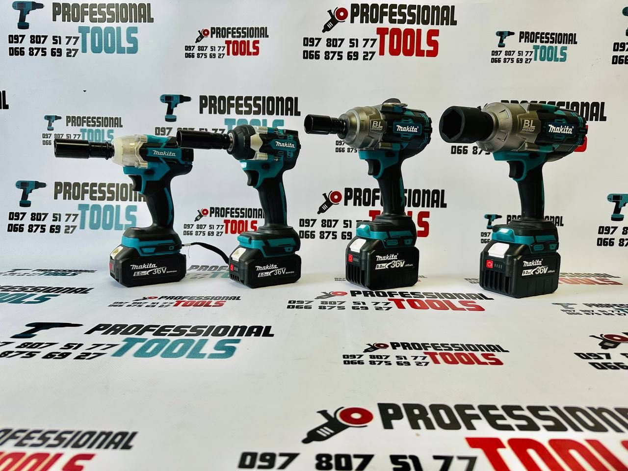 Акумуляторний Ударний Гайковерт Makita TW001GM201 Головка 3/4 2100Nm