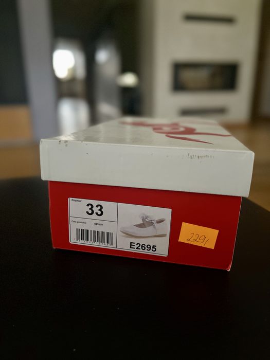 EMEL polbuty na komunie dla dziewczynki komunijne rozmiar 33 buty