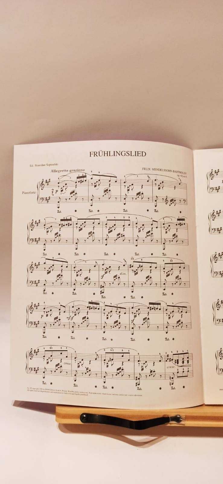 Miniatury fortepianowe 64 / Pieśń wiosenna / F. Mendelssohn
