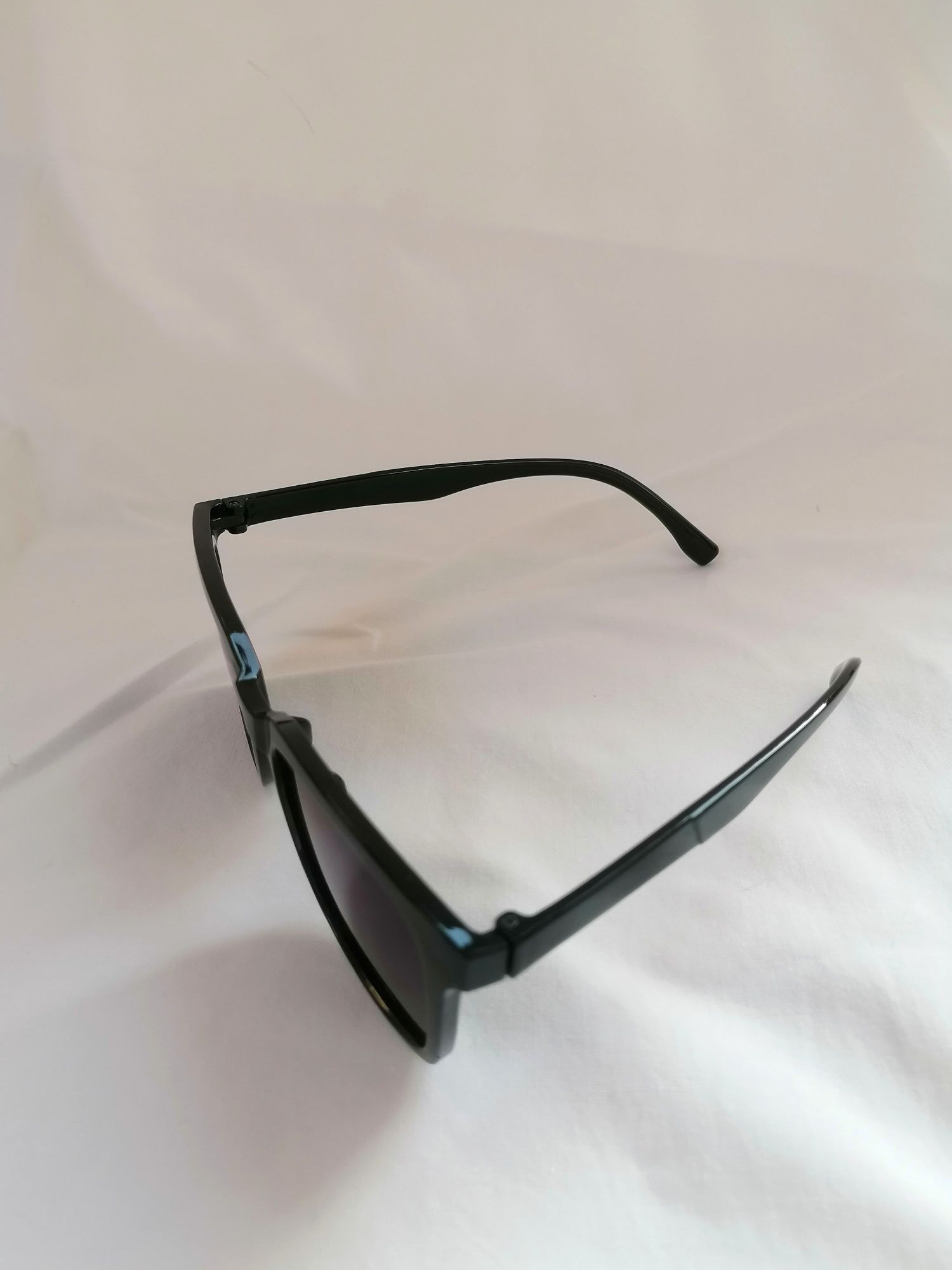 Óculos de Sol Retangulares de Lentes Azuis