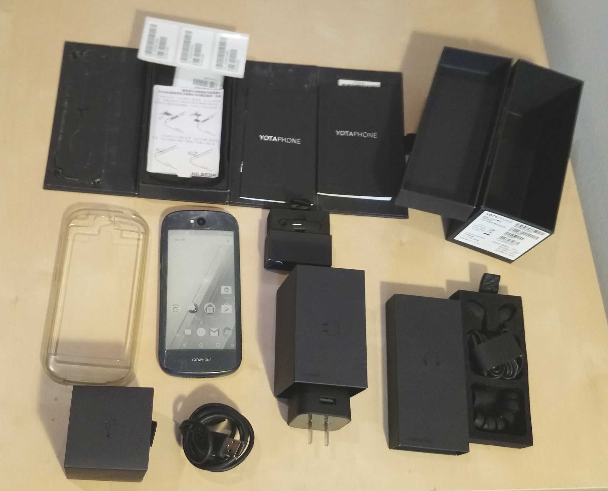 YotaPhone 2 YD201 2GB/32GB dwa ekrany z obu stron E-Ink + LCD, nanoSim