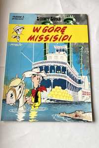 Komiks lucky luke „W górę Missisipi”