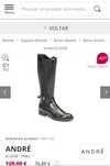 Botas cano alto  marca André