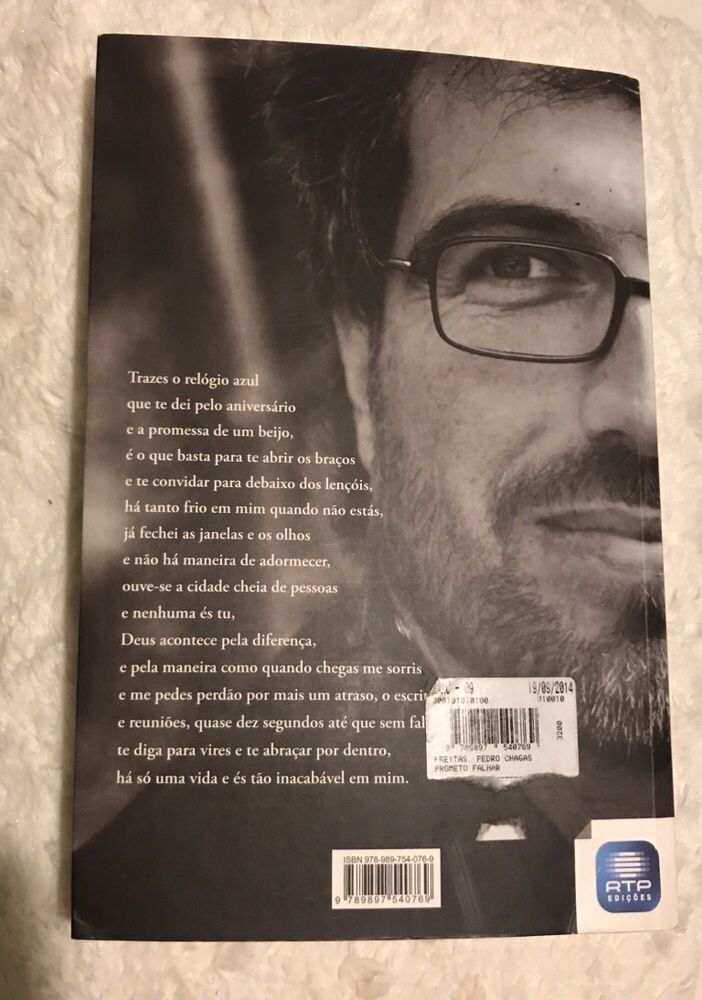 Livro NOVO - Pedro Chagas Freitas - Prometo Falhar