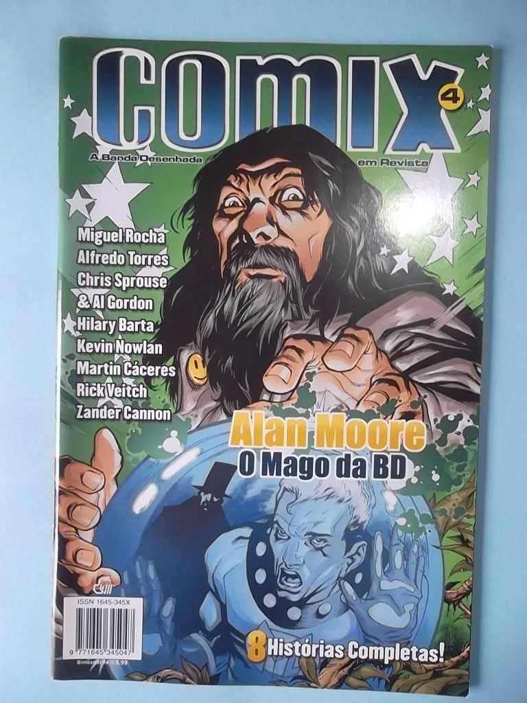 COMIX Nº 1 a 4 - Revista portuguesa de BD da Devir Editora.