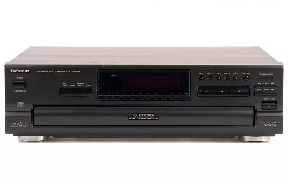 CD-програвач Technics SL PD687 на 5 компакт-дисків з Німеччини